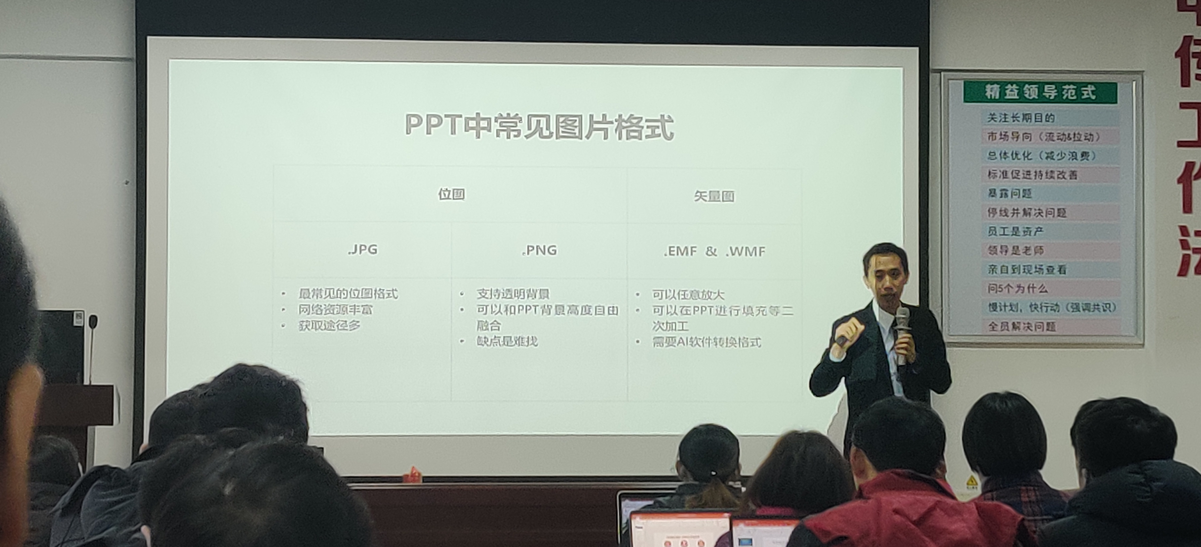 李皓明老师12月21号在湖南长沙讲授《商务演示逻辑与版式设计：PPT设计技巧》公开课课程，圆满结束！